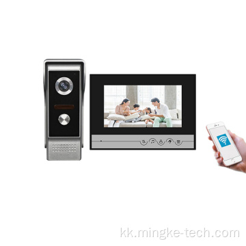 Есік қоңырауы Smart Video Phone сыртқы камерамен байланысыңыз